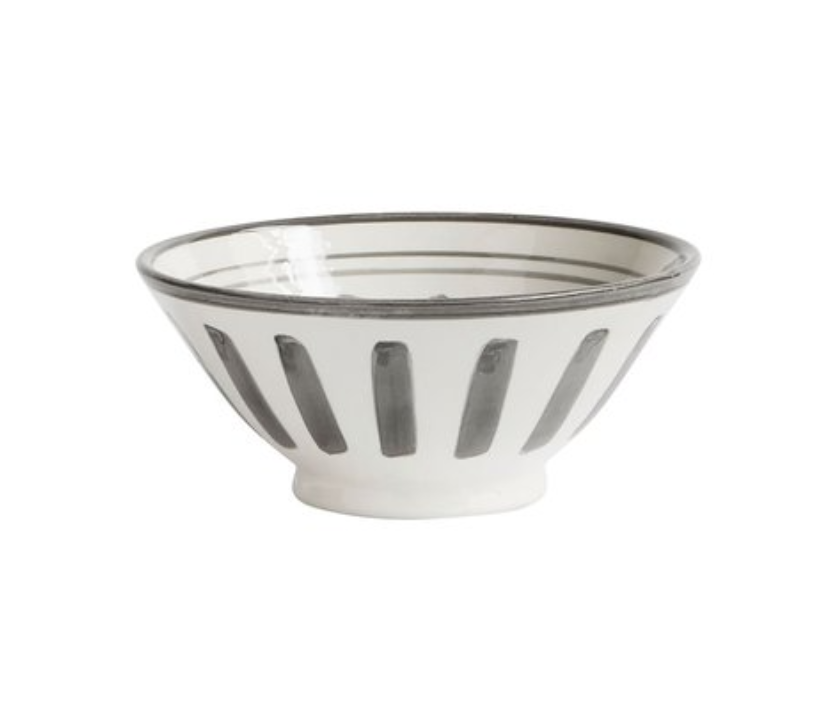 Marocco bowl Grey