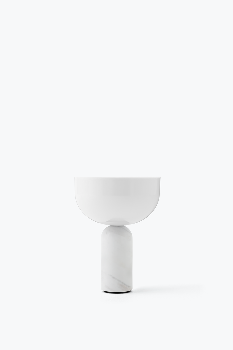 Kizu Portable lamp Hvit marmor