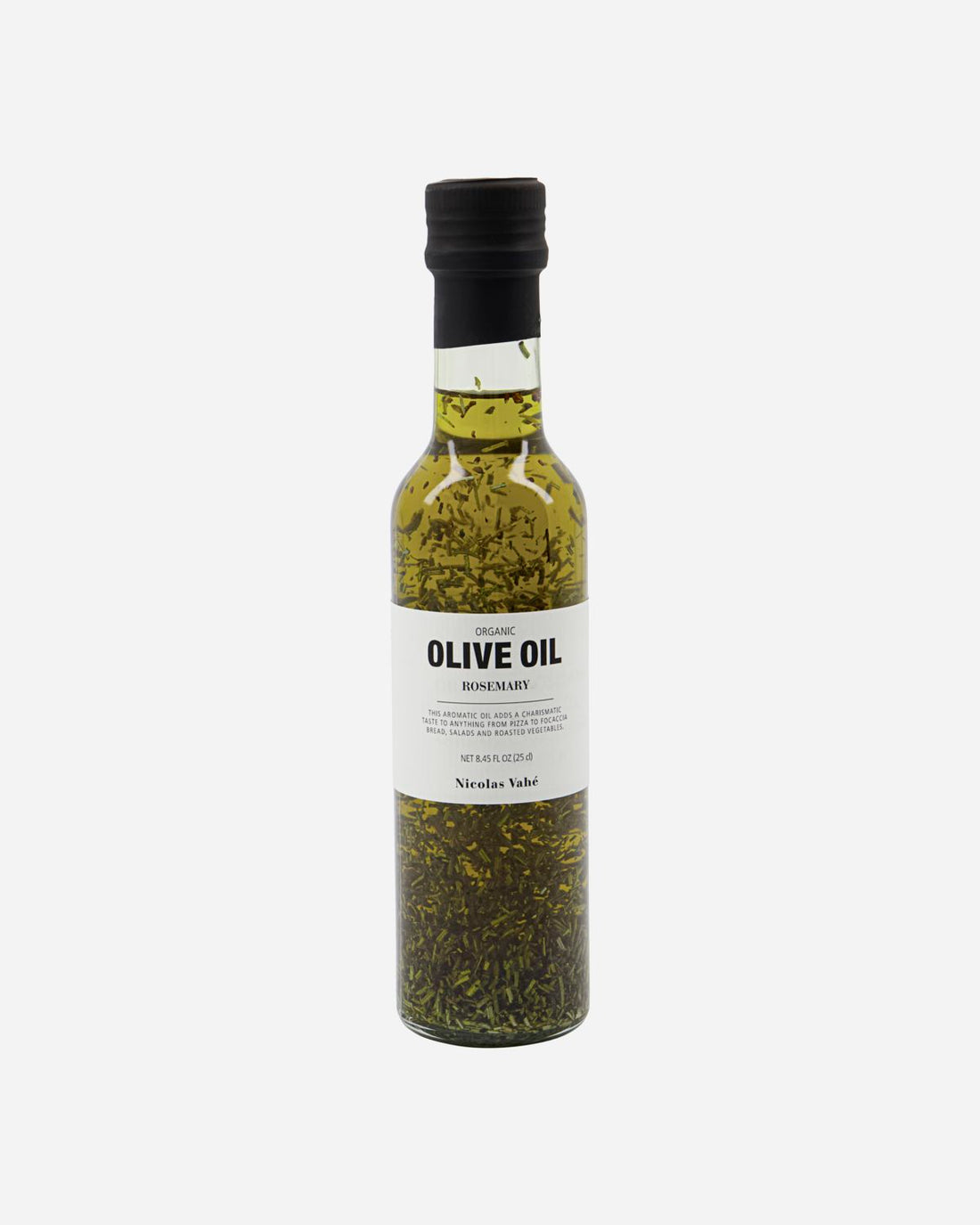 Organic olive oil with rosemary